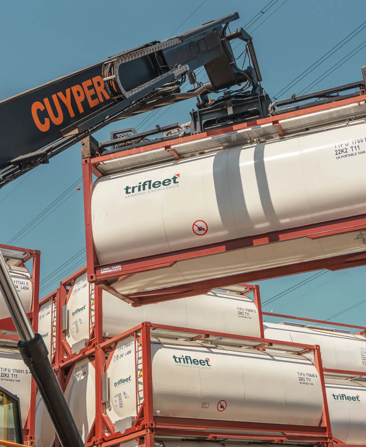 Tank Containers Standard ISO Tank Containers | Reliable Transport Solutions | Trifleet