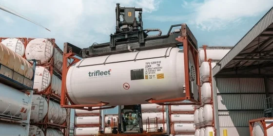 Trifleet gas tank container T50 24 600 liter 22 BAR