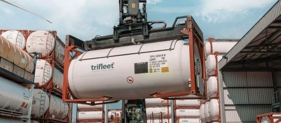 Trifleet gas tank container T50 24 600 liter 22 BAR